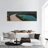 Garonne and a lake in summer, cadillac, France panoramic canvas wall art