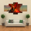 Hawaii Volcano multi panel canvas wall art