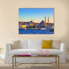 Istanbul sunset panorama - Turkey travel background Multi panel canvas wall art