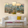 View of Rome from Castel Sant'Angelo, Italy Multi panel canvas wall art