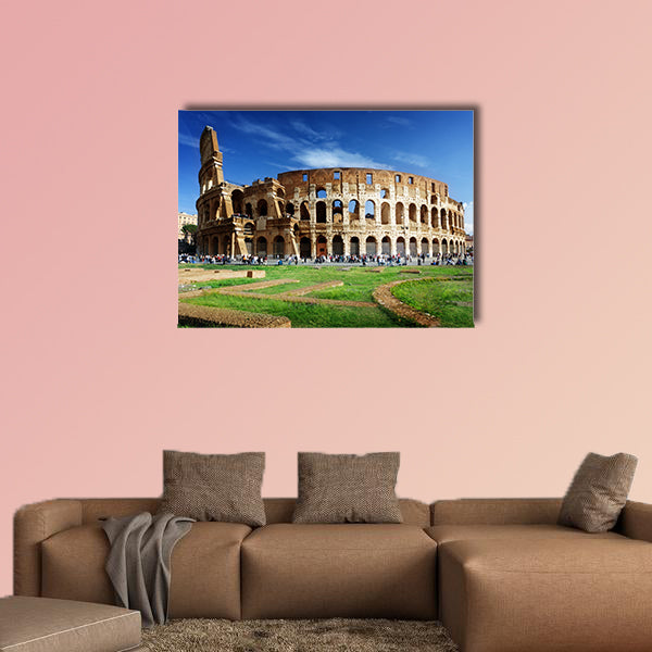 Colosseum in Rome, Italy multi panel canvas wall art