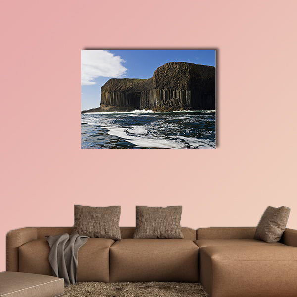 Staffa and Fingal's Cave in Scotland Multi panel canvas wall art