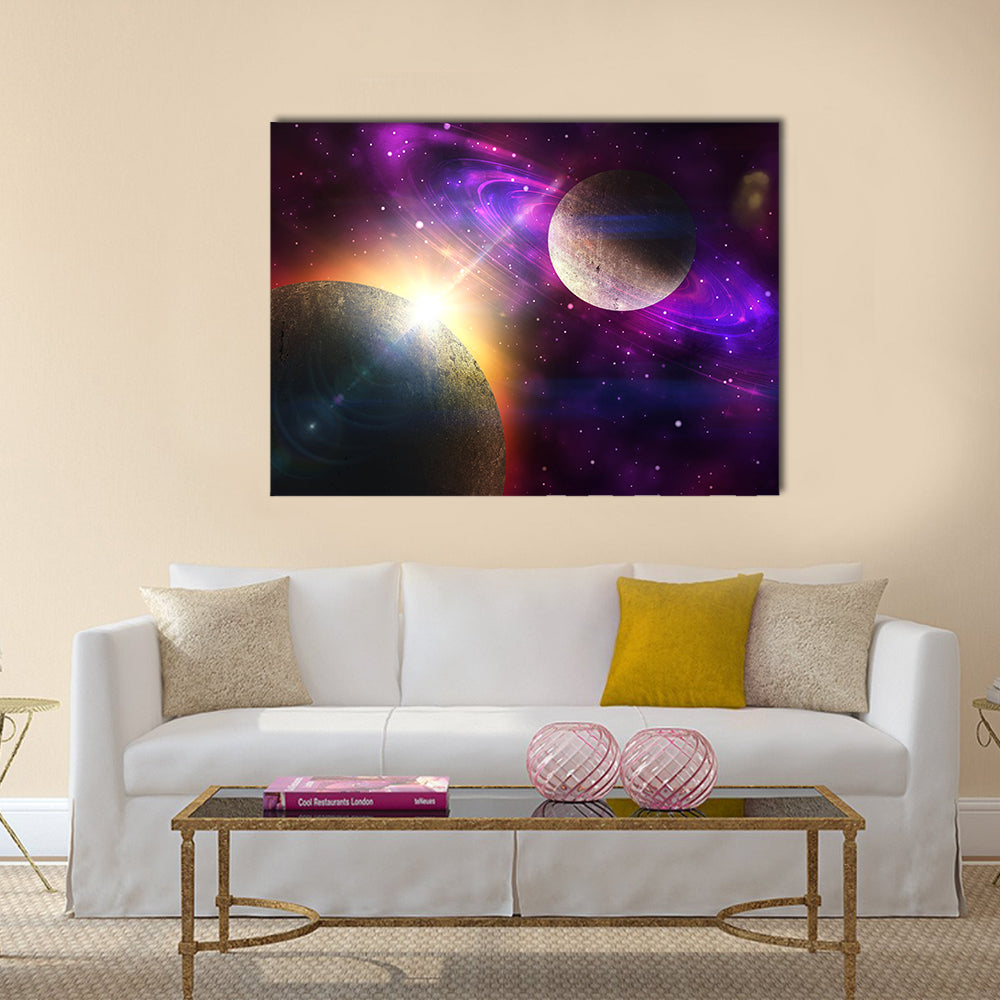 Background Multi Panel Canvas Wall Art