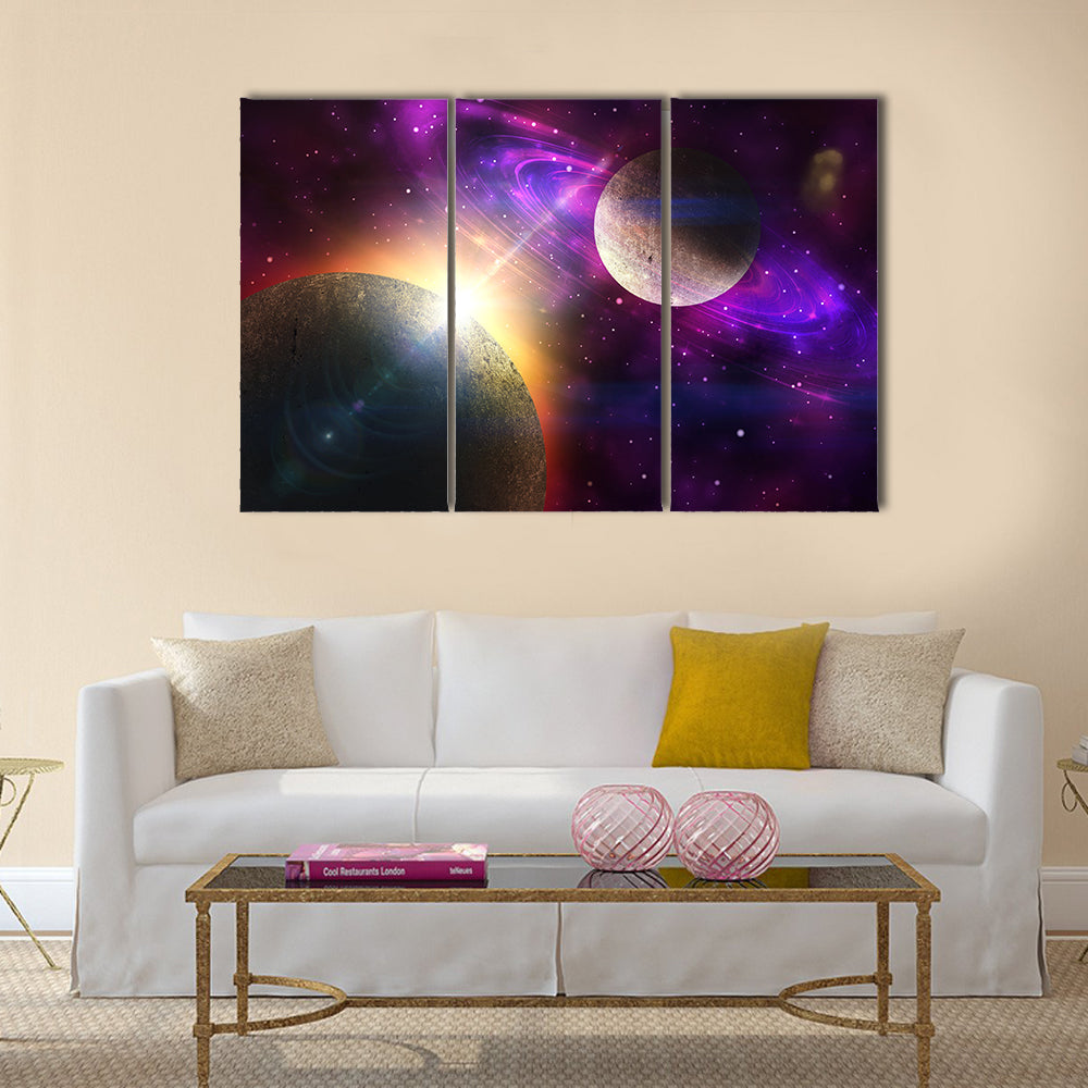 Background Multi Panel Canvas Wall Art