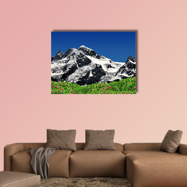 Beautiful Mountain Breithorn and Klein Matterhorn multi panel canvas wall art