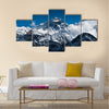 Everest Mountain Peak - the top of the world Multi panel canvas wall art