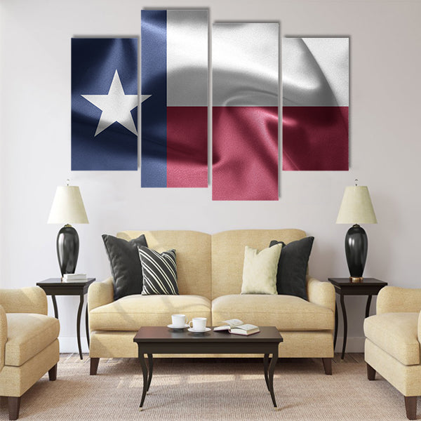 State of Texas Multi panel canvas wall art