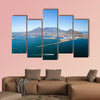 Aerial view of Cape Town and Table Mountain, South Africa multi panel canvas wall art