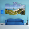 Along the way of summit track of Mount Maunganui, Tauranga, New Zealand Multi Panel Canvas Wall Art