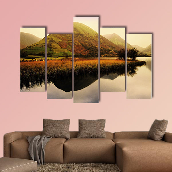 Lake District national park Cambria England UK multi panel canvas wall art