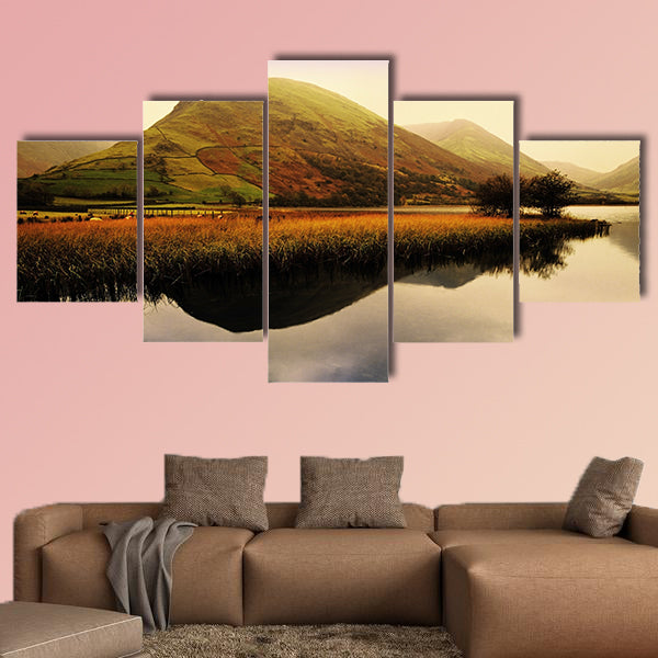 Lake District national park Cambria England UK multi panel canvas wall art