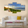 Tropical path near the ocean Maui Hawaii Multi panel canvas wall art