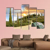 Chianti vineyard landscape in Tuscany, Italy multi panel canvas wall art