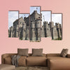 Old fortress in the ancient city of Ghent, Belgium multi panel canvas wall art