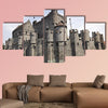 Old fortress in the ancient city of Ghent, Belgium multi panel canvas wall art