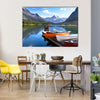 Scene Of A Park With Glacier All Around In Armenia, Multi Panel Canvas Wall Art