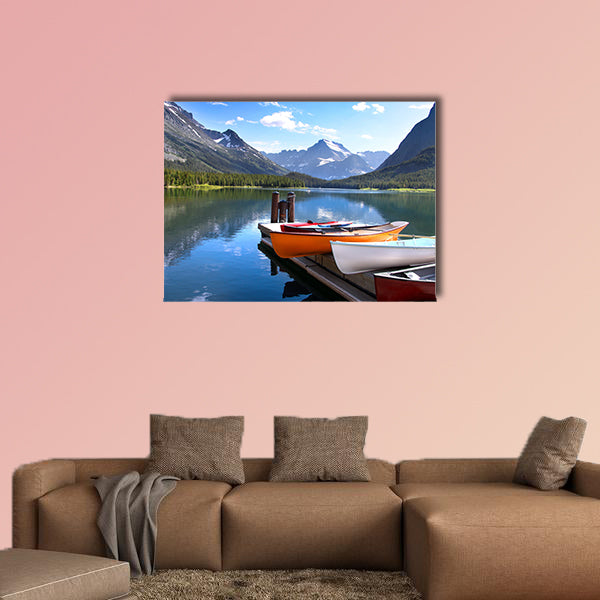 Glacier National park Multi panel canvas wall art