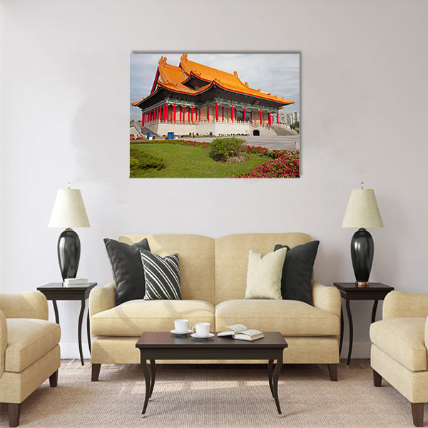 National Concert Hall in Taipei, Taiwan. Multi panel canvas wall art