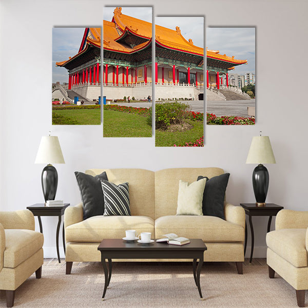 National Concert Hall in Taipei, Taiwan. Multi panel canvas wall art