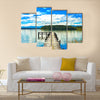 Lake Mahinapua in New Zealand Multi Panel Canvas Wall Art