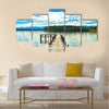 Lake Mahinapua in New Zealand Multi Panel Canvas Wall Art