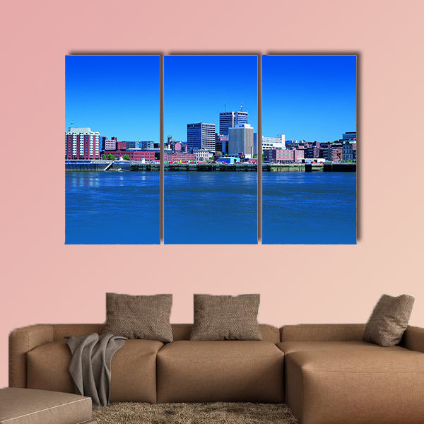 St. John in New Brunswick, Atlantic Canada Multi panel canvas wall art