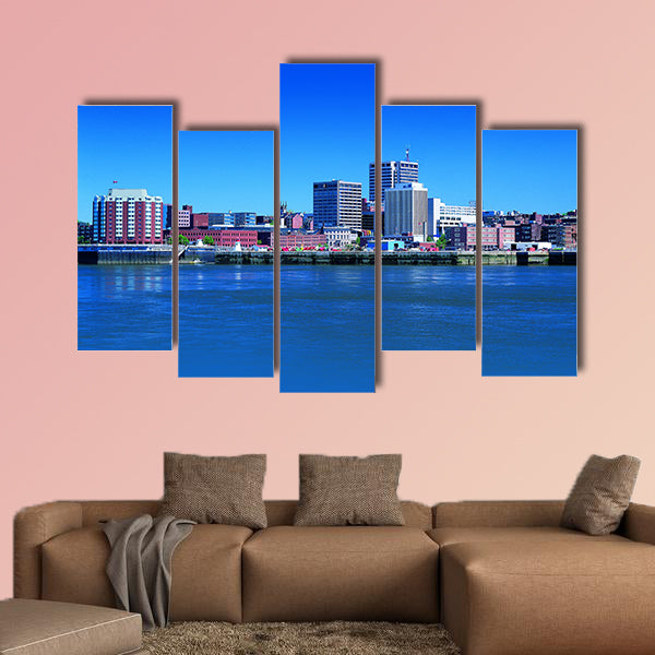St. John in New Brunswick, Atlantic Canada Multi panel canvas wall art