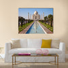 Beautiful Taj Mahal monument in Agra Multi Panel Canvas Wall Art