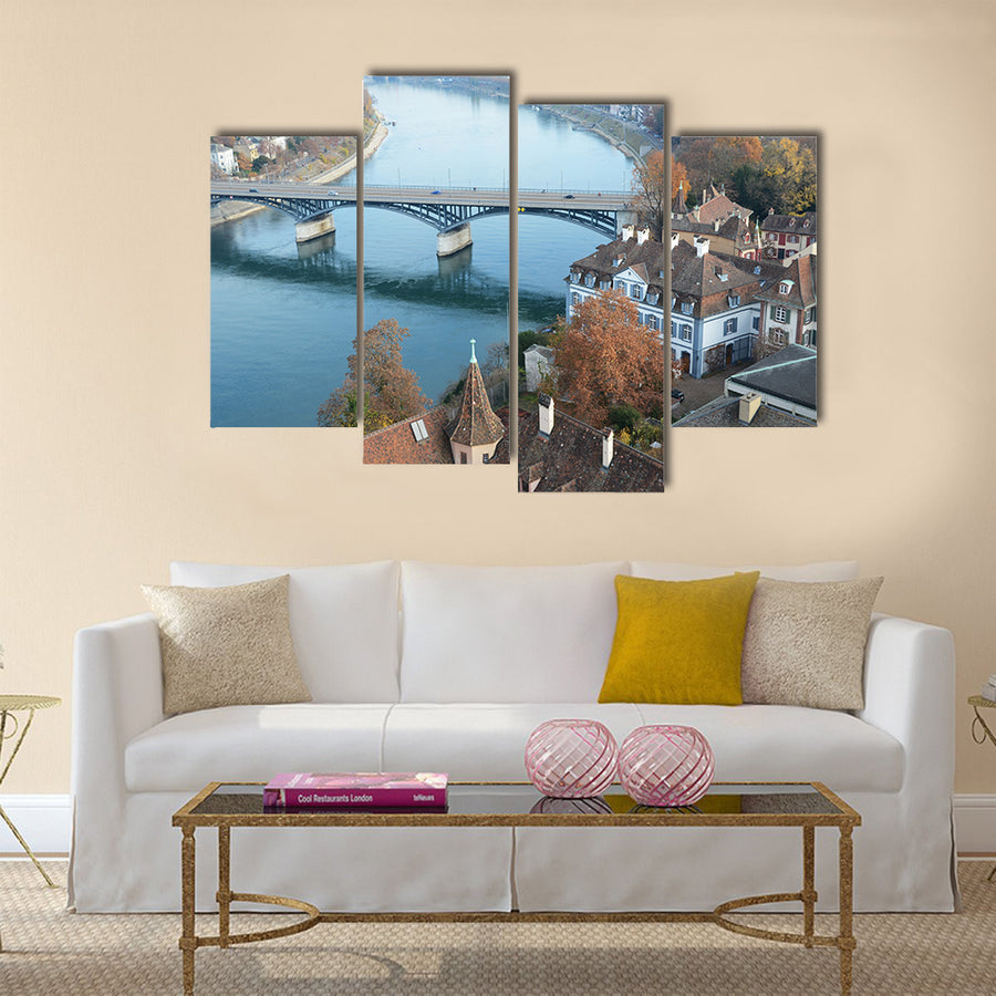 Basel, Switzerland multi panel canvas wall art