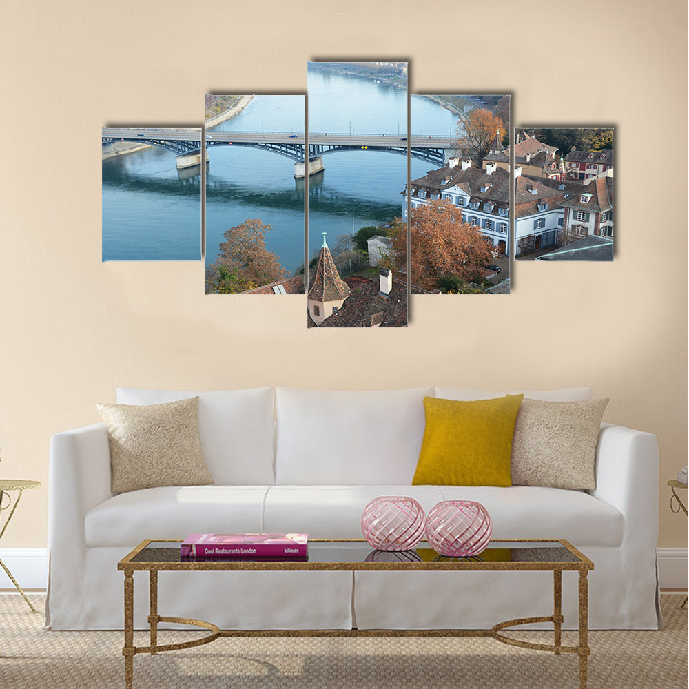 Basel, Switzerland multi panel canvas wall art