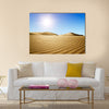 Gold desert into the sunset Canary Islands,   Multi panel canvas wall art