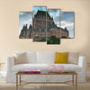 Majesty of Chateau de Frontenac Multi panel canvas wall art