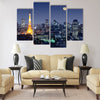 Tokyo Tower in Minato Ward, Tokyo, Japan Multi panel canvas wall art