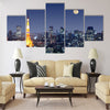 Tokyo Tower in Minato Ward, Tokyo, Japan Multi panel canvas wall art