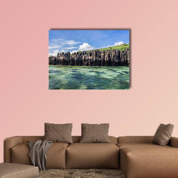 Karts in the Emerald Sea, northern of Madagascar multi panel canvas wall art