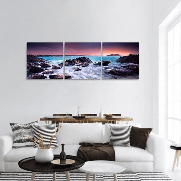 Australian Beach panoramic canvas wall art