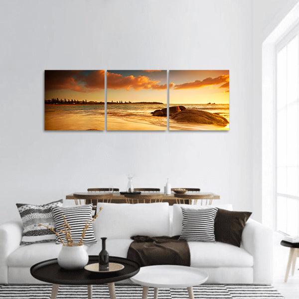 Gorgeous Sunrise on a South Australian Beach panoramic canvas wall art