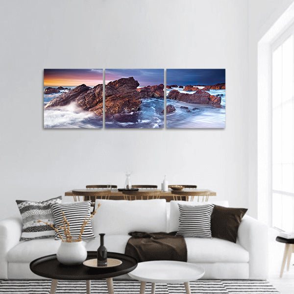Gorgeous Sunset on the South Australian Coast panoramic canvas wall art