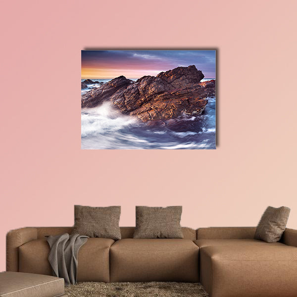 Gorgeous Sunset on the South Australian Coast multi panel canvas wall art