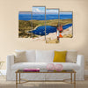 The birthplace of the sun Landscape of the Titicaca lake Multi panel canvas wall art