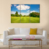 Golf park, Yorkshire,uk Multi Panel Canvas Wall Art