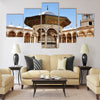 Scenery of the famous Omayyad Mosque Multi panel canvas wall art