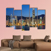 Hong Kong modern city multi panel canvas wall art