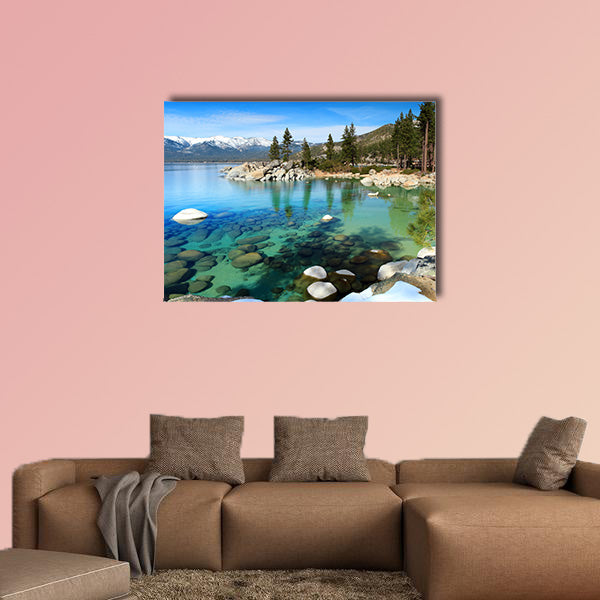 Lake Tahoe Multi panel canvas wall art