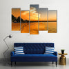 Spectacular-looking clouds at sunset Multi panel canvas wall art