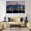 Mt Fuji surreal view Multi panel canvas wall art