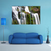 Waterfall nature brook cascade creek multi panel canvas wall art