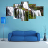 Waterfall nature brook cascade creek multi panel canvas wall art