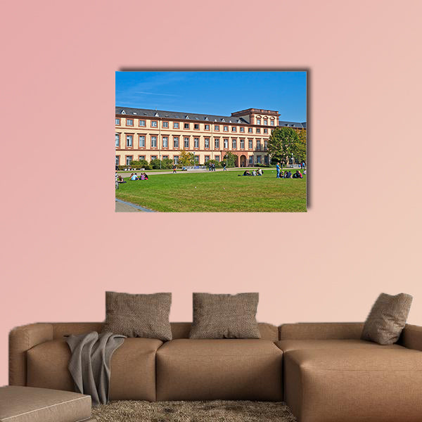 Campus of Mannheim University, Germany multi panel canvas wall art