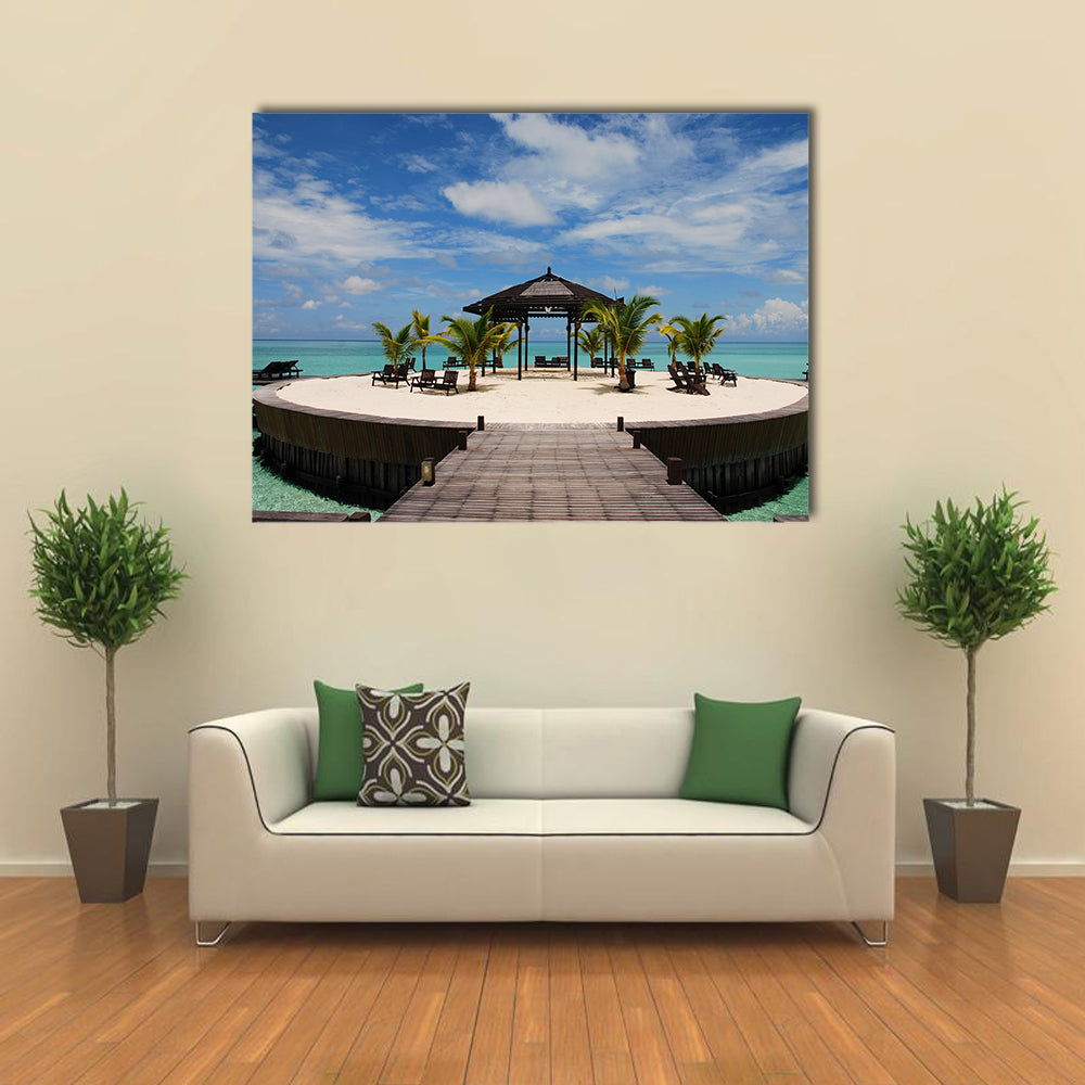 The Beauty Of The Remote Island In The Celebes Sea Multi Panel Canvas Wall Art